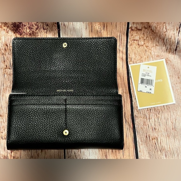 Michael Kors Evie Purse w/Michael Kors Fulton Wallet-Set - Picture 9 of 11